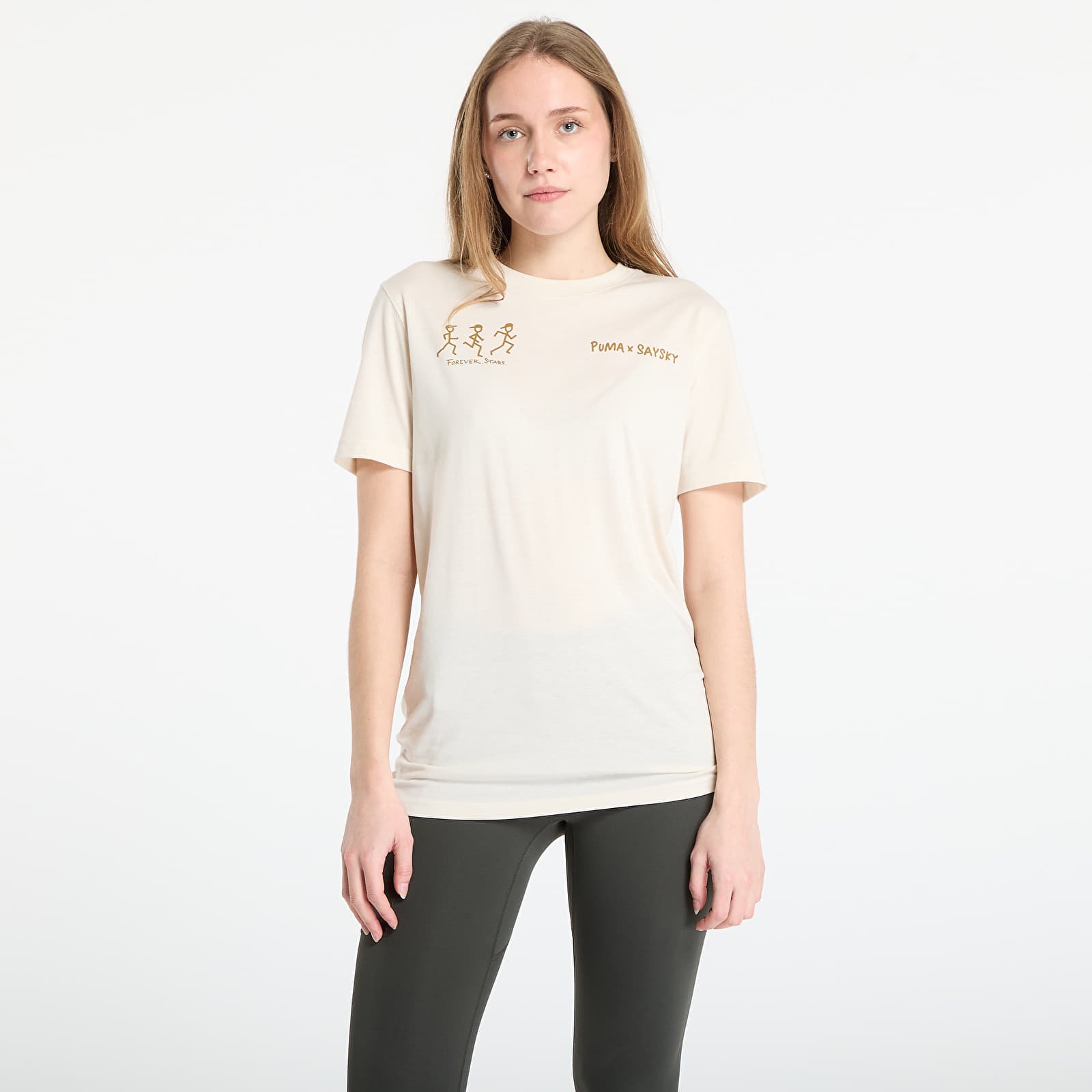 T-shirts Puma x Saysky UNISEX Ss Tee Alpine Snow