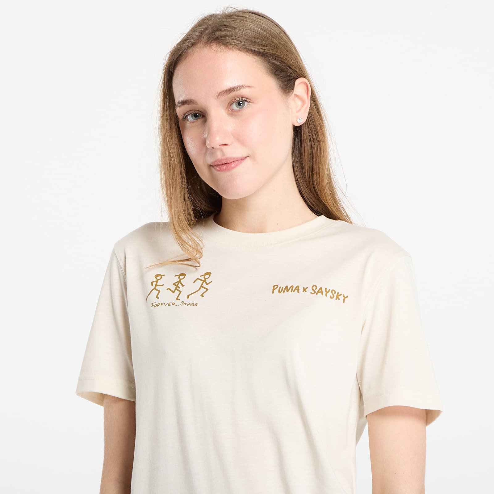 T-shirts Puma x Saysky UNISEX Ss Tee Alpine Snow