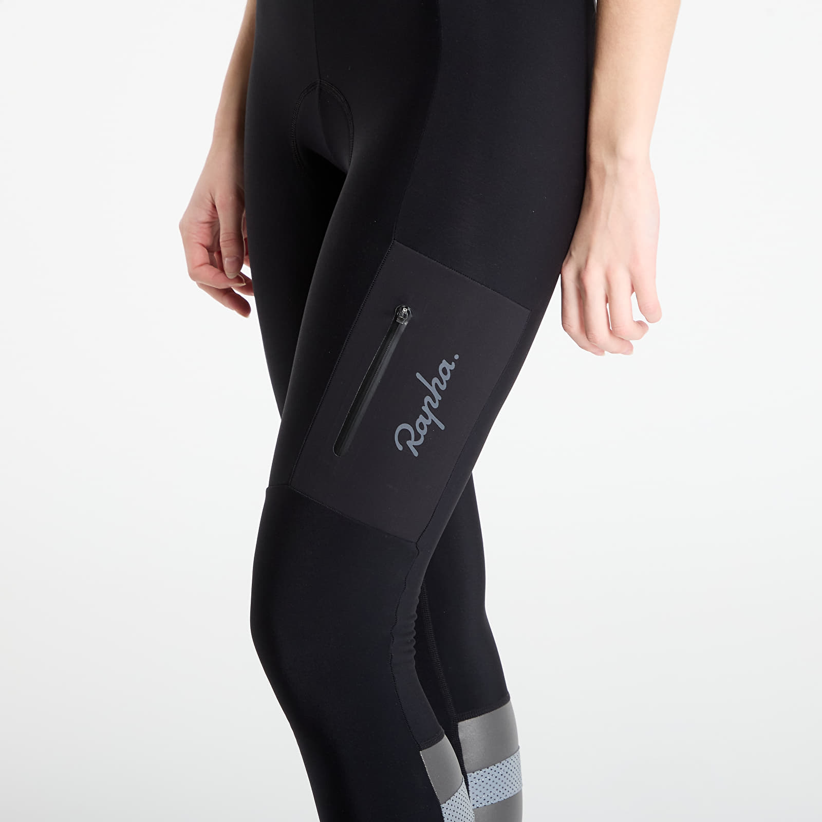 Leggings für Damen Rapha Women's Cargo Winter Tights with Pad Black