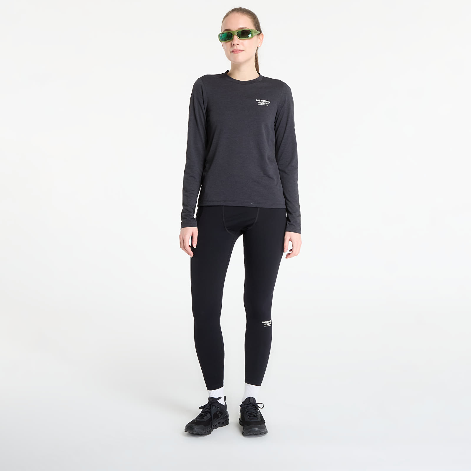 Legíny Pas Normal Studios Balance Long Tights Black