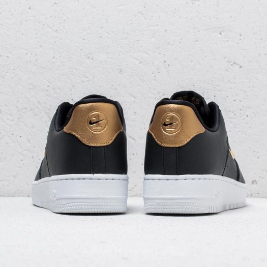 Air force 1 07 lv8 black metallic gold outlet