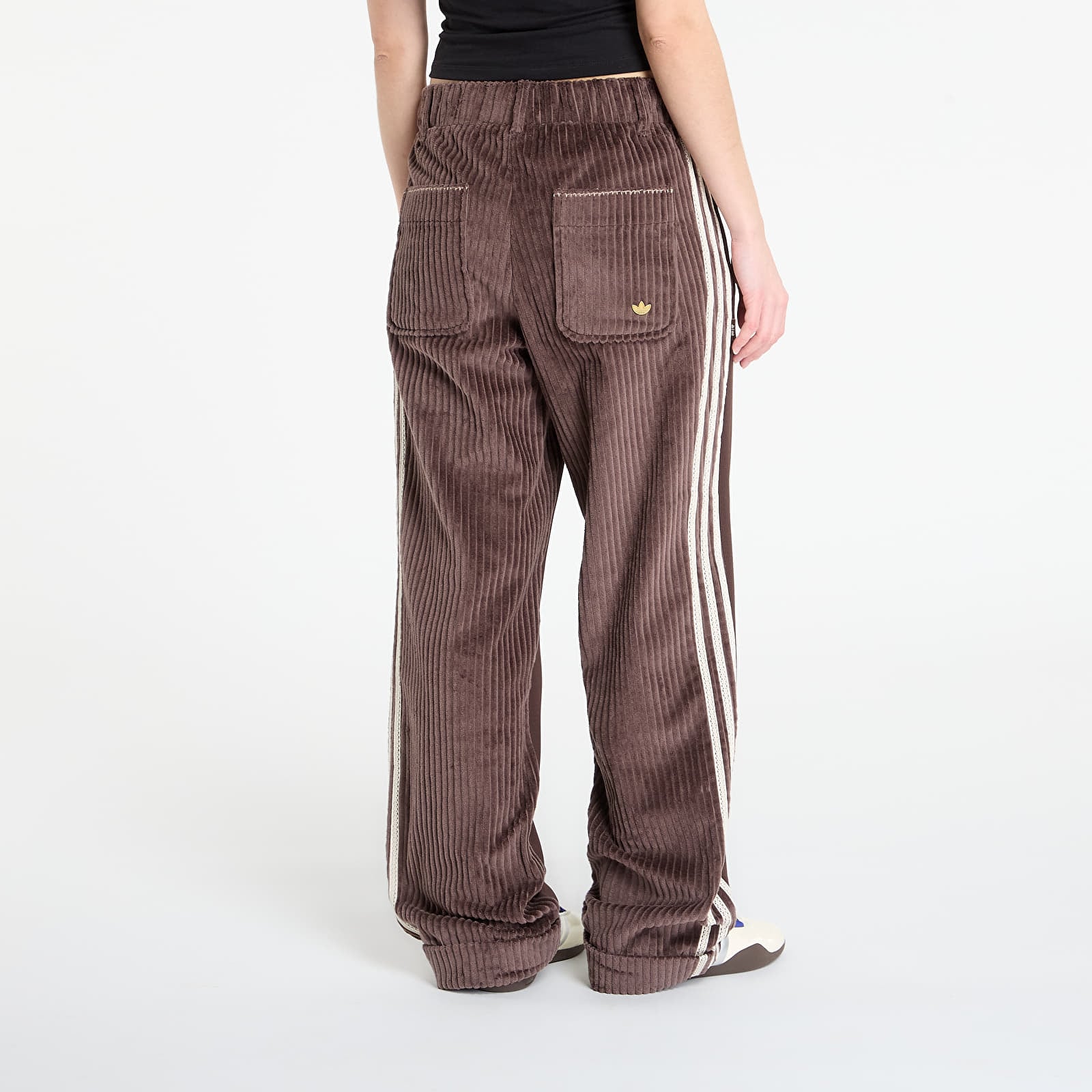 Pants adidas x Clot Cord Slack Pants UNISEX Dark Brown (JM2829