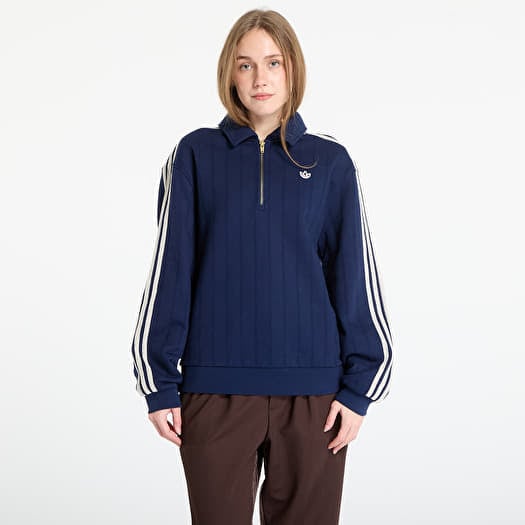 Mikina adidas x Clot 1/4 Zip Night Indigo