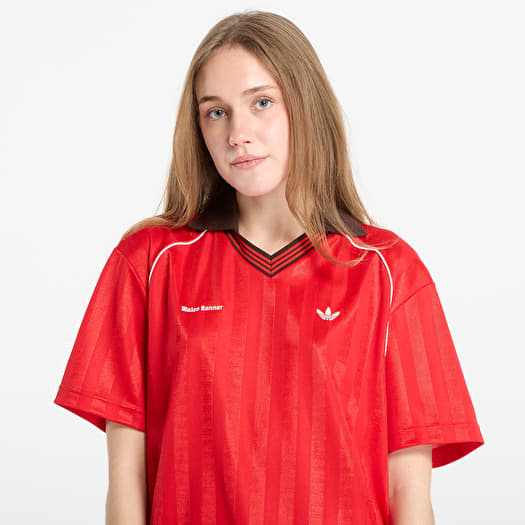 WALES BONNER (ウェールズボナー) ★★ ② 25070570000310 HOWARD TSHIRT レディース レッド S WALES BONNER/ウェールズ ボナー】 HOWARD TSHIRT（Tシャツ