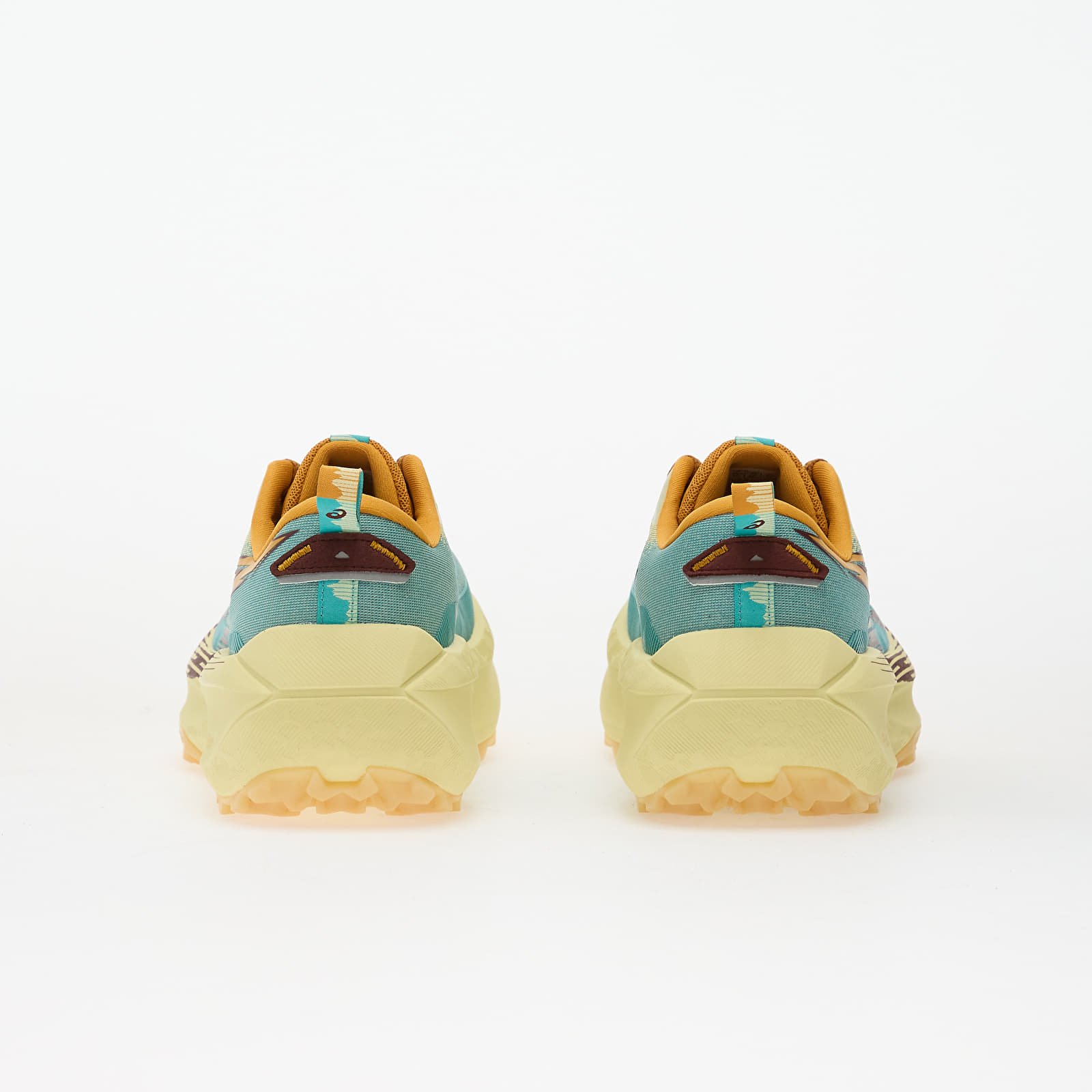 Pánské tenisky a boty Asics Trabuco Max 4 Wheat Yellow/ Dark Red Planet
