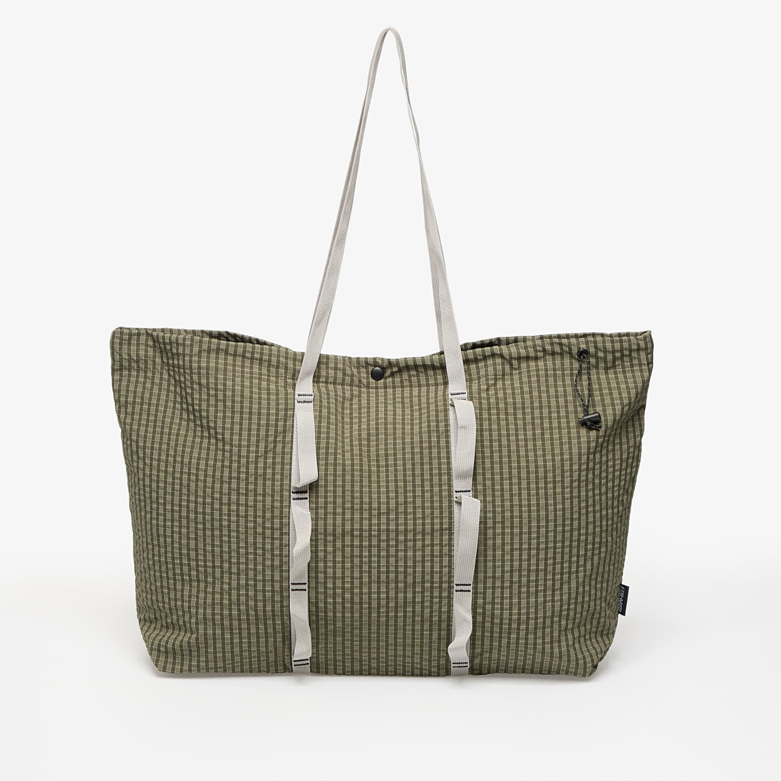 Schoudertassen voor mannen Gramicci Plaid Climbing Tote Olive