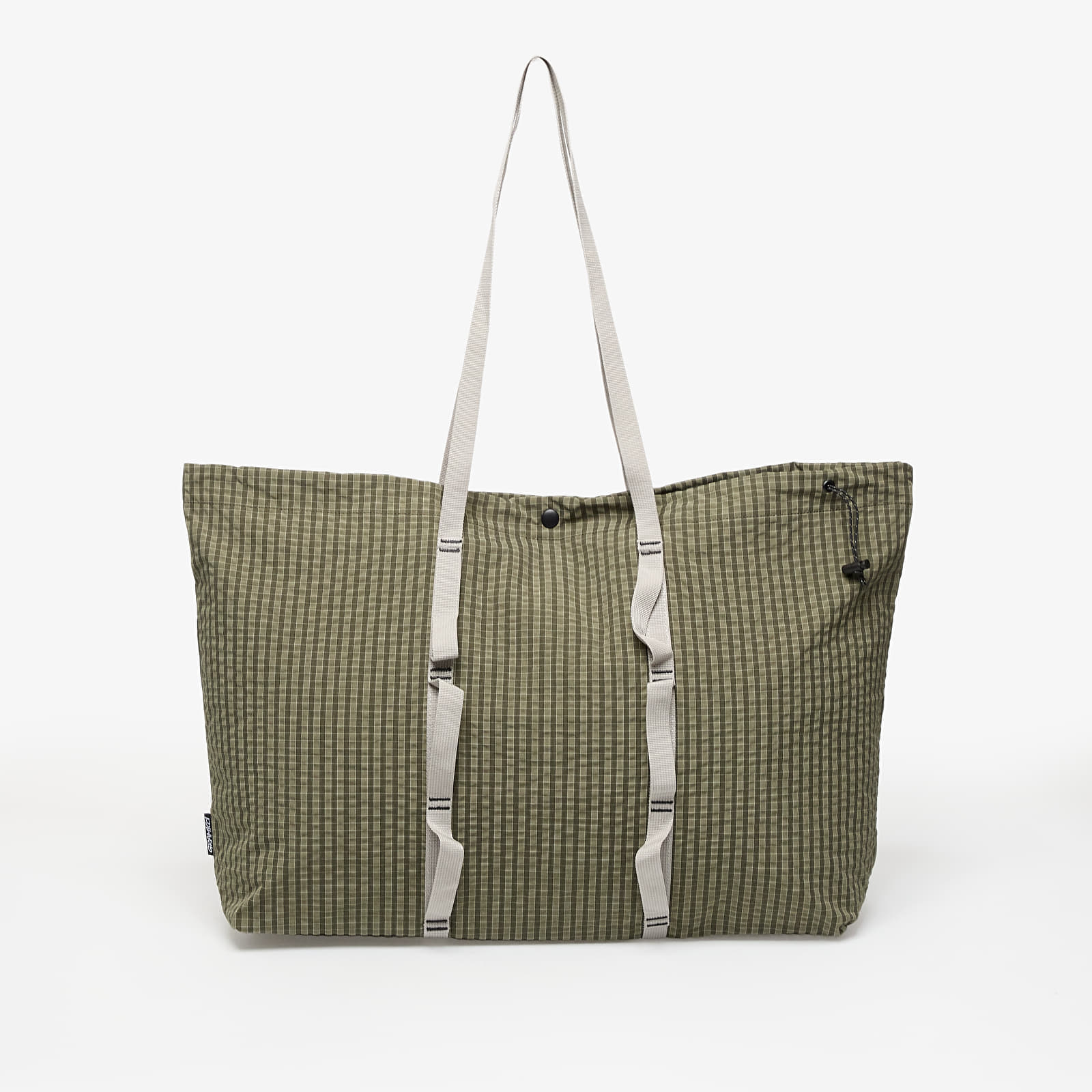 Schoudertassen voor mannen Gramicci Plaid Climbing Tote Olive