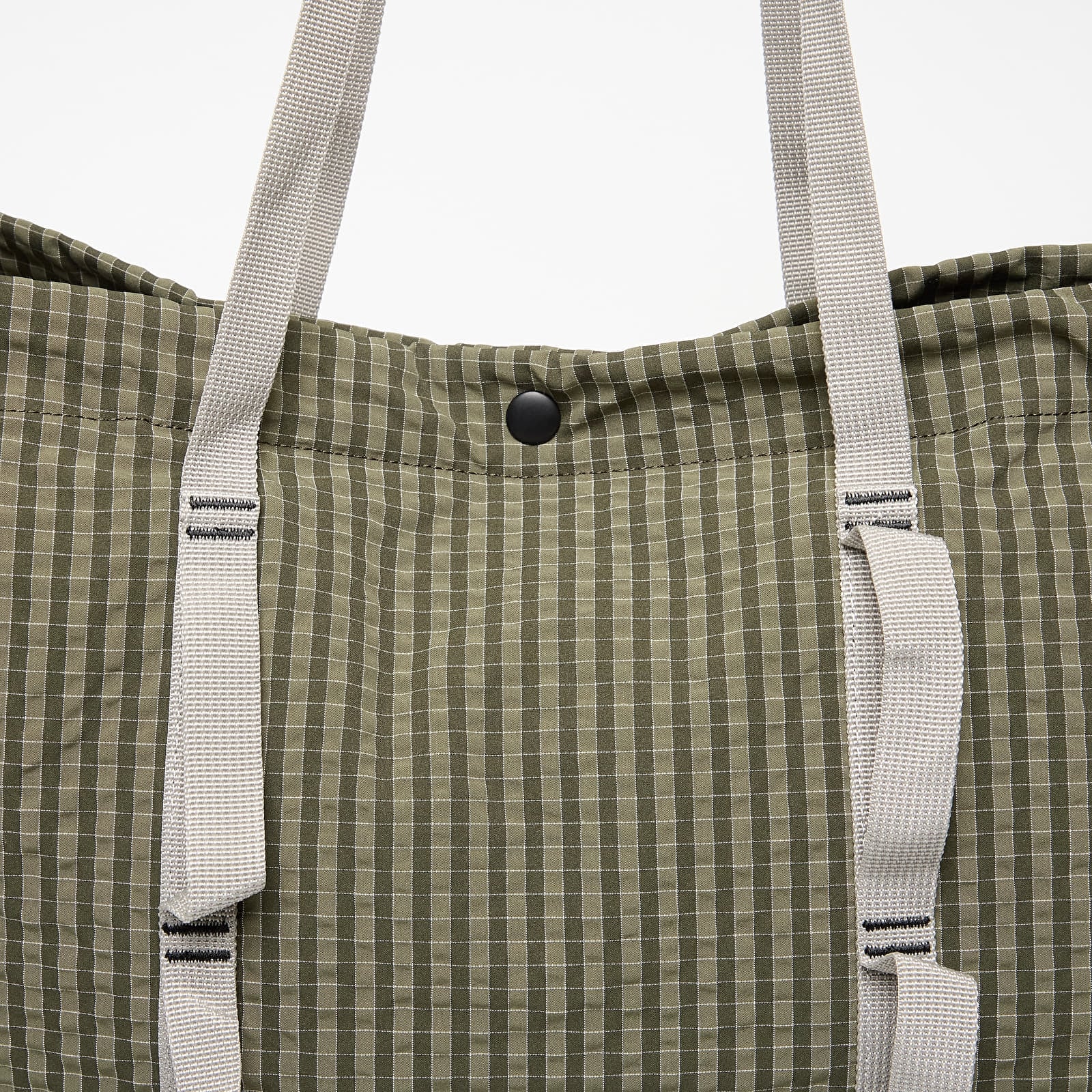 Schoudertassen voor mannen Gramicci Plaid Climbing Tote Olive