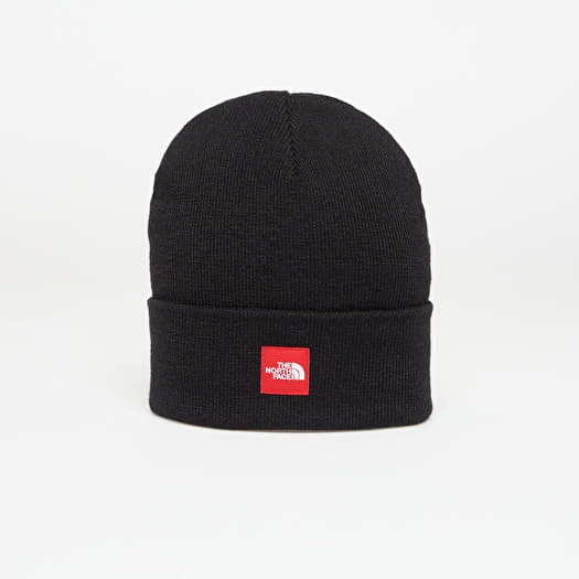Mütze The North Face TNF Red Box Beanie TNF Black