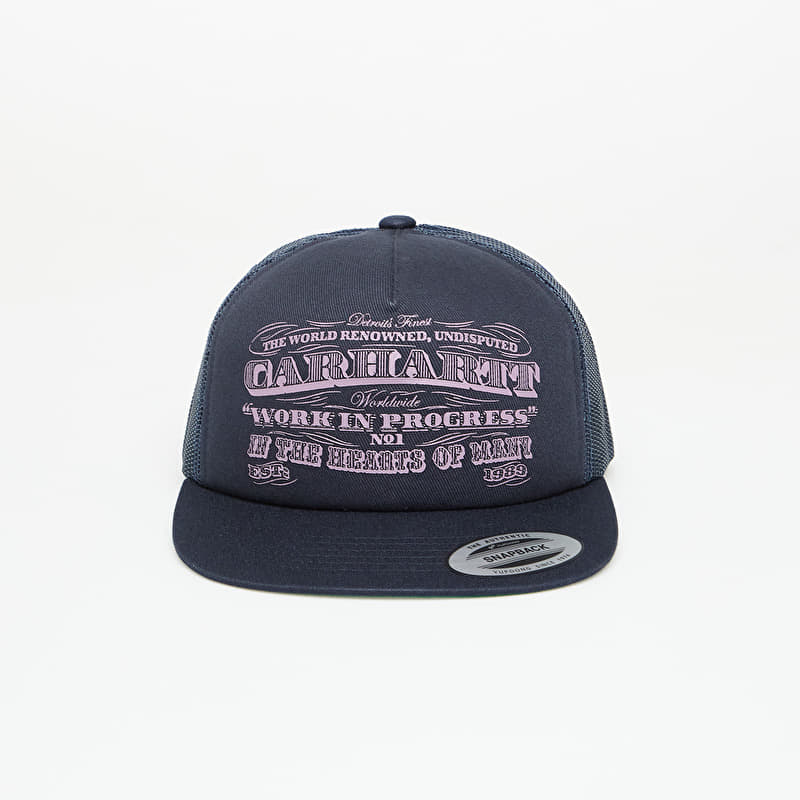 Kšiltovka Carhartt WIP 3 One 3 Trucker Cap Deep Night