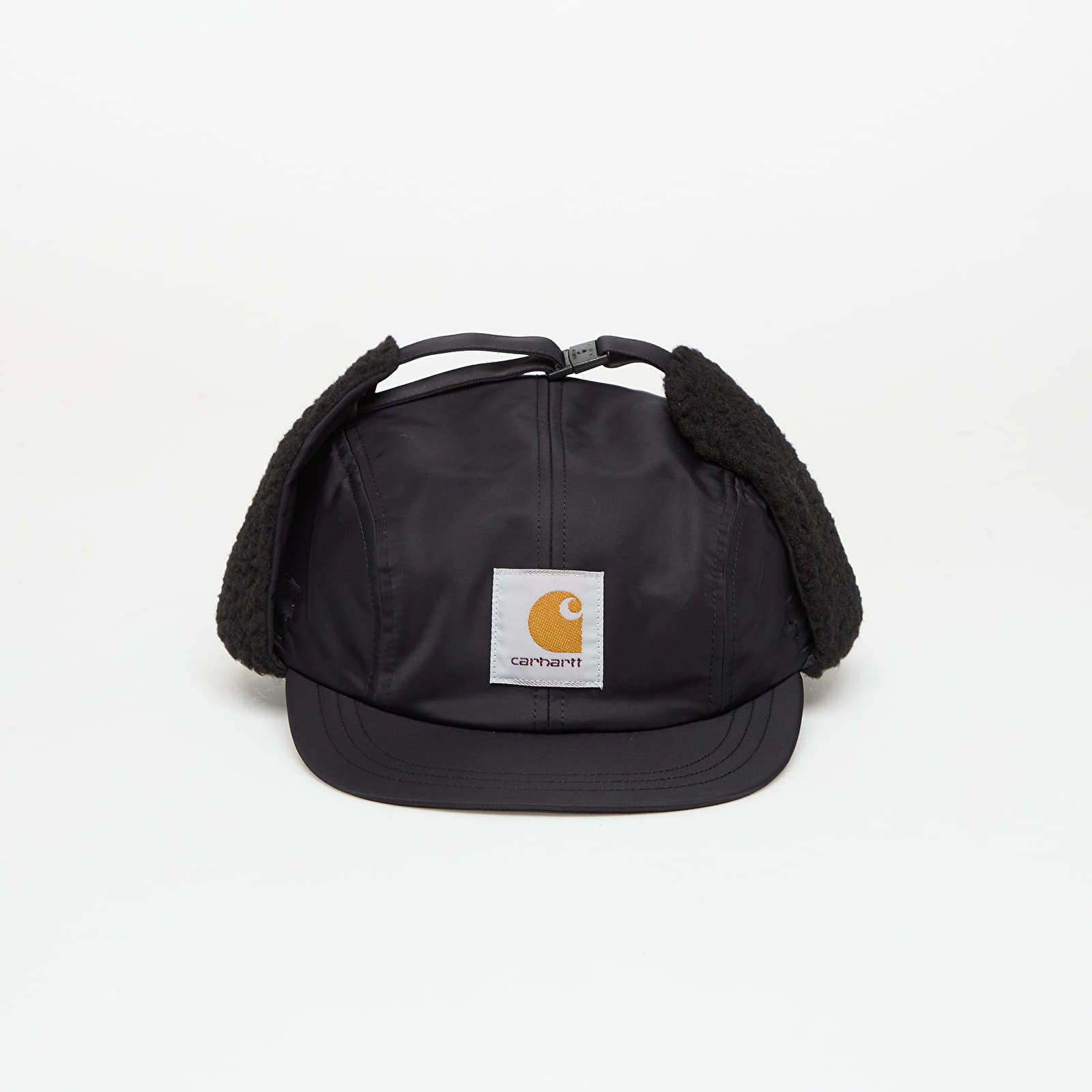 Kape Carhartt WIP Oltera Ear Guard Cap Black