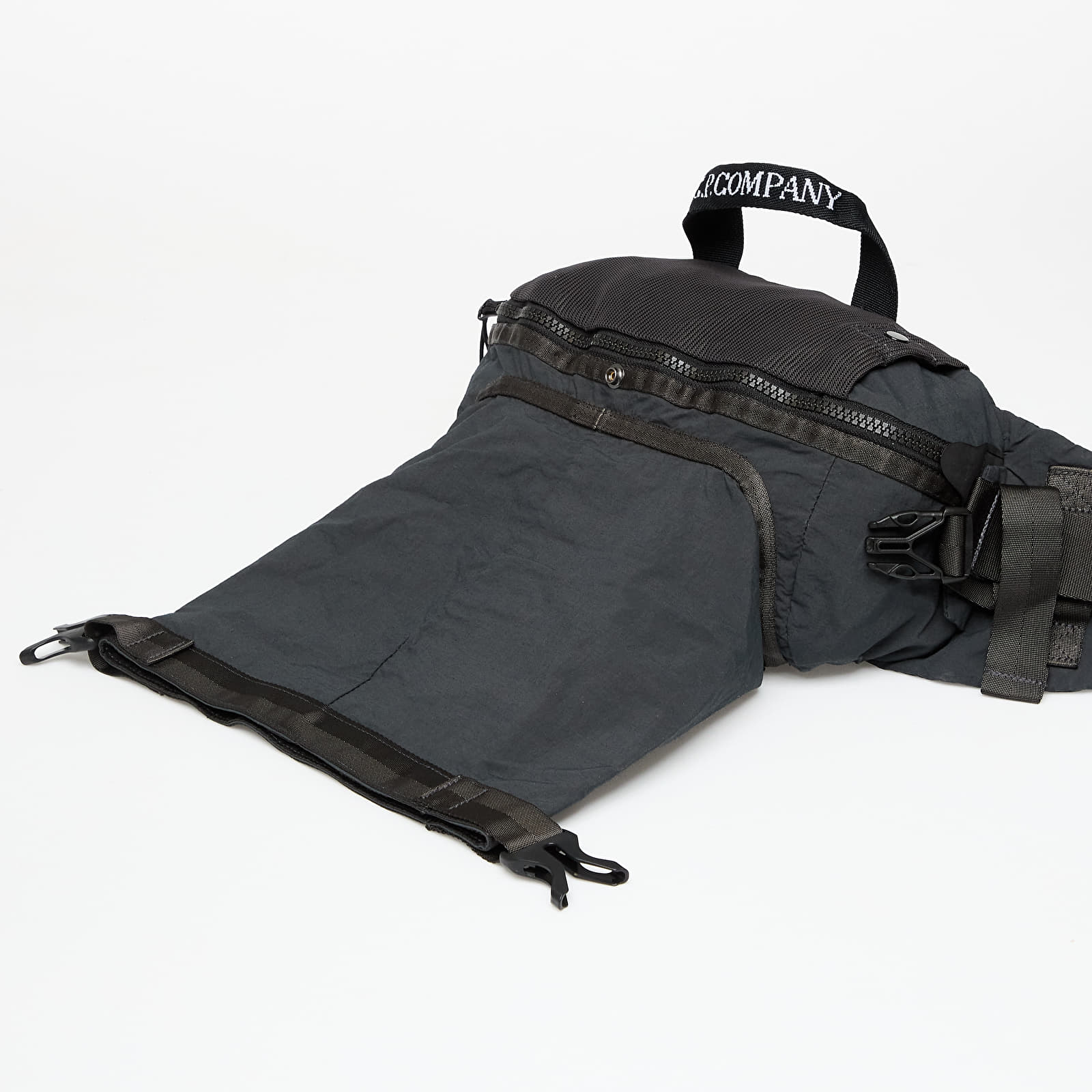 Vyriškos inkstinės kelnės C.P. Company Waist Bag Dark Shadow