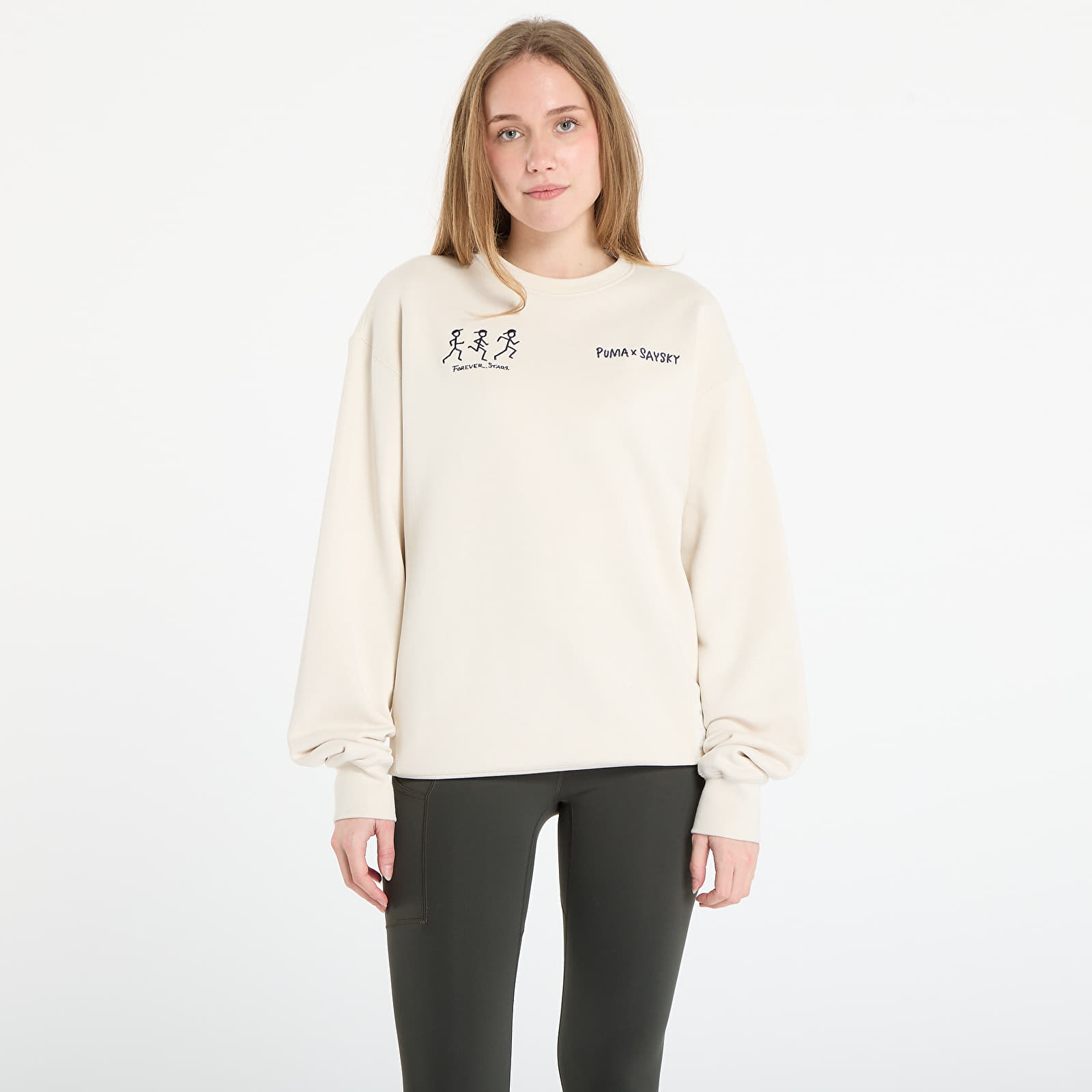 Hettegensere og sweatshirts Puma x Saysky Crew Sweatshirt UNISEX Alpine Snow