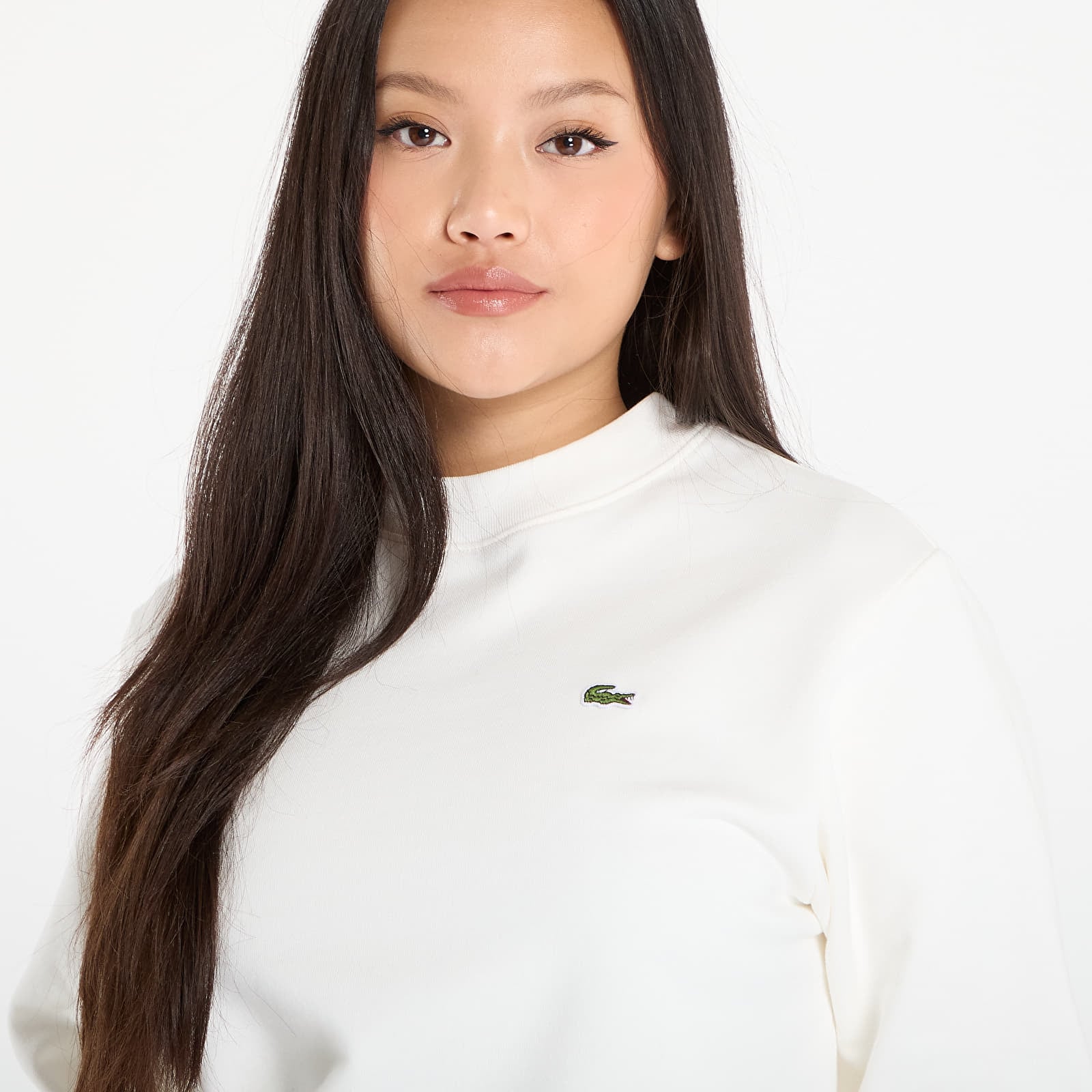 Dámske mikiny LACOSTE Women's Sweatshirt Flour