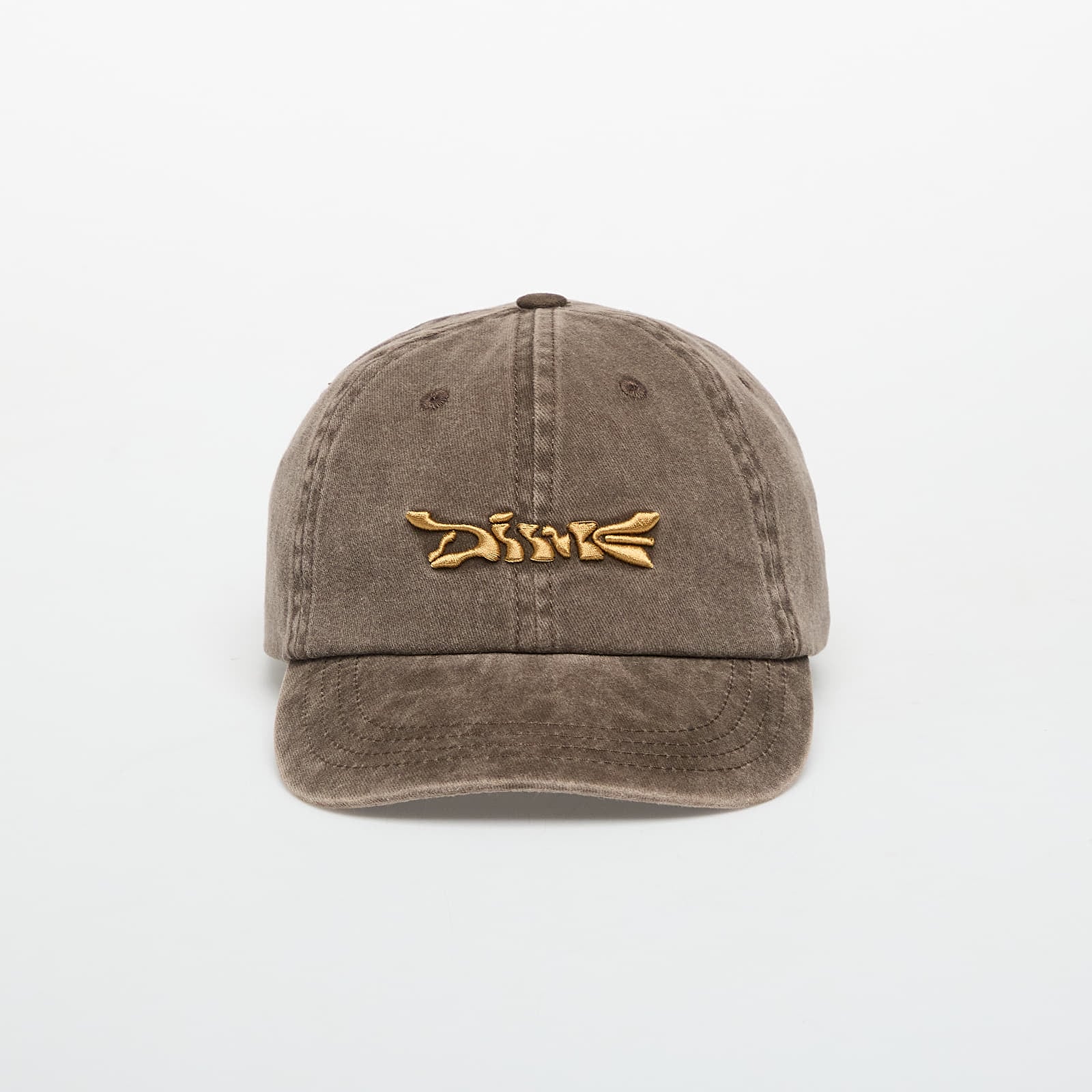 Men's caps DIME Poster Low Pro Cap Khaki Washed