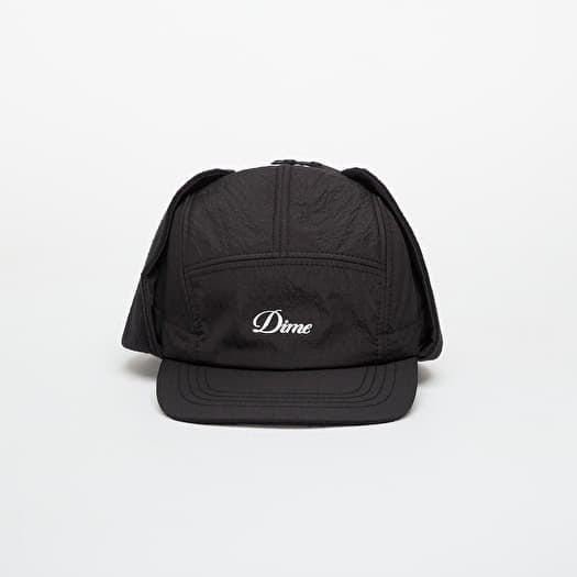 Cap DIME Cursive Earflap Cap Black