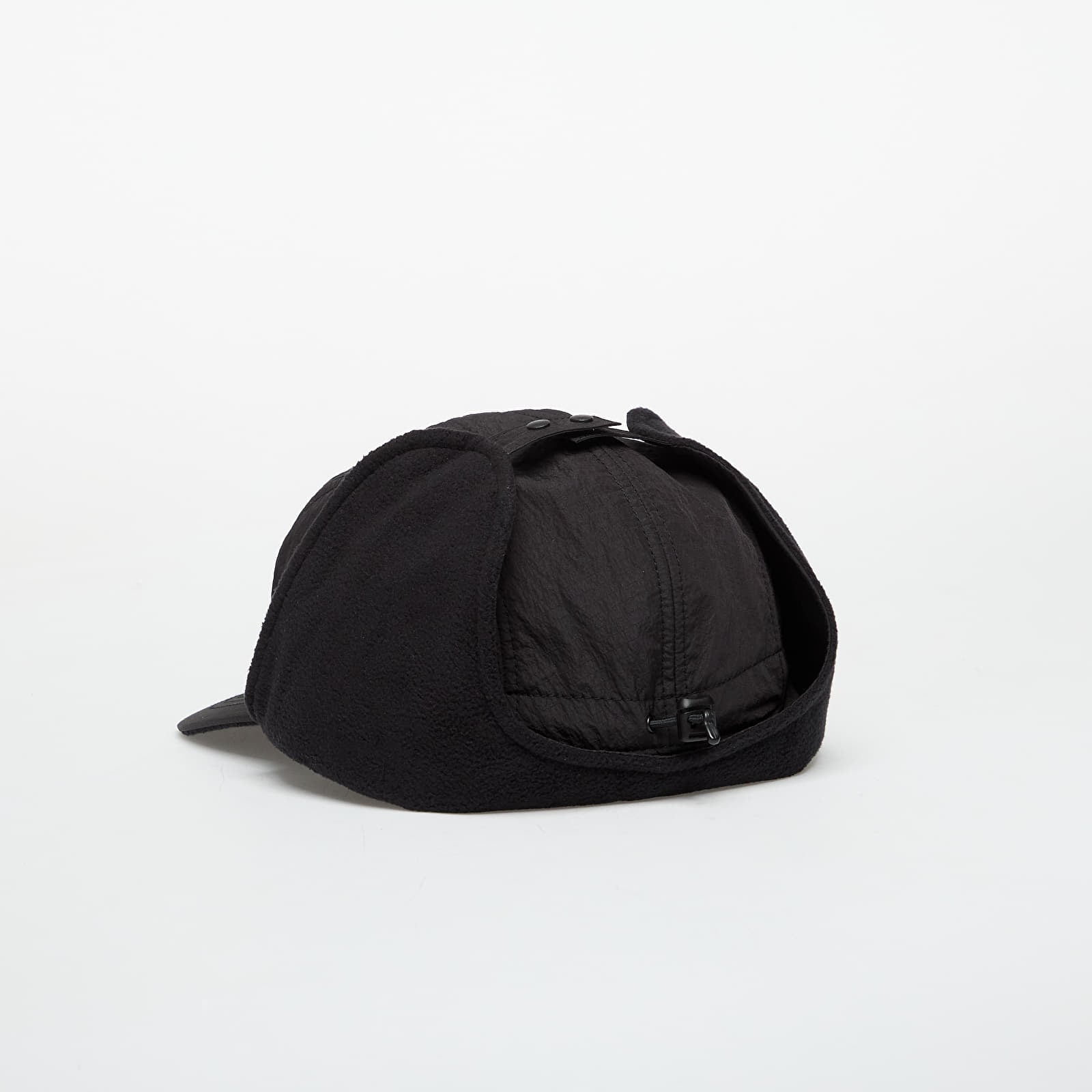 Men's caps DIME Cursive Earflap Cap Black