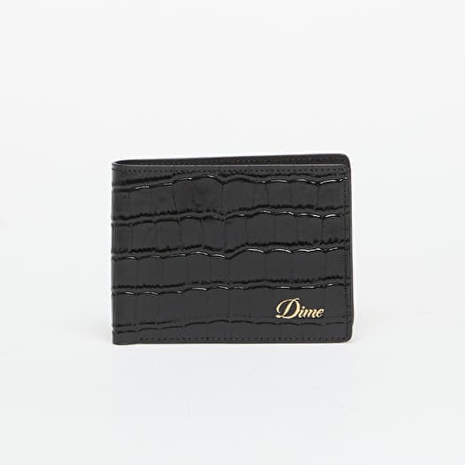 Portfel DIME Croc Bifold Wallet Black