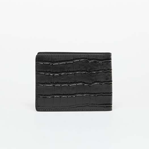DIME Croc Bifold Wallet Black | Footshop