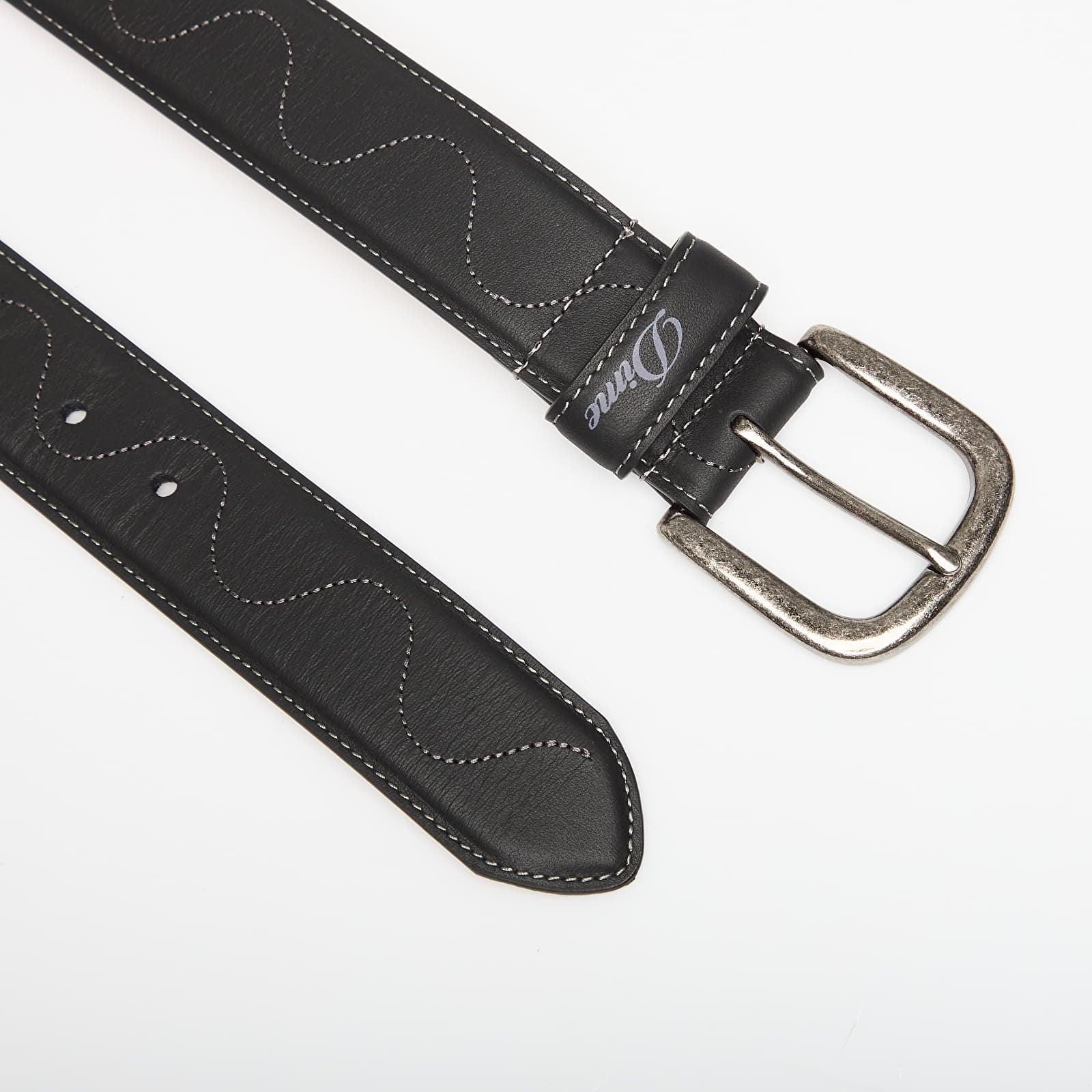 Women's belts DIME Desert Leather Belt Black