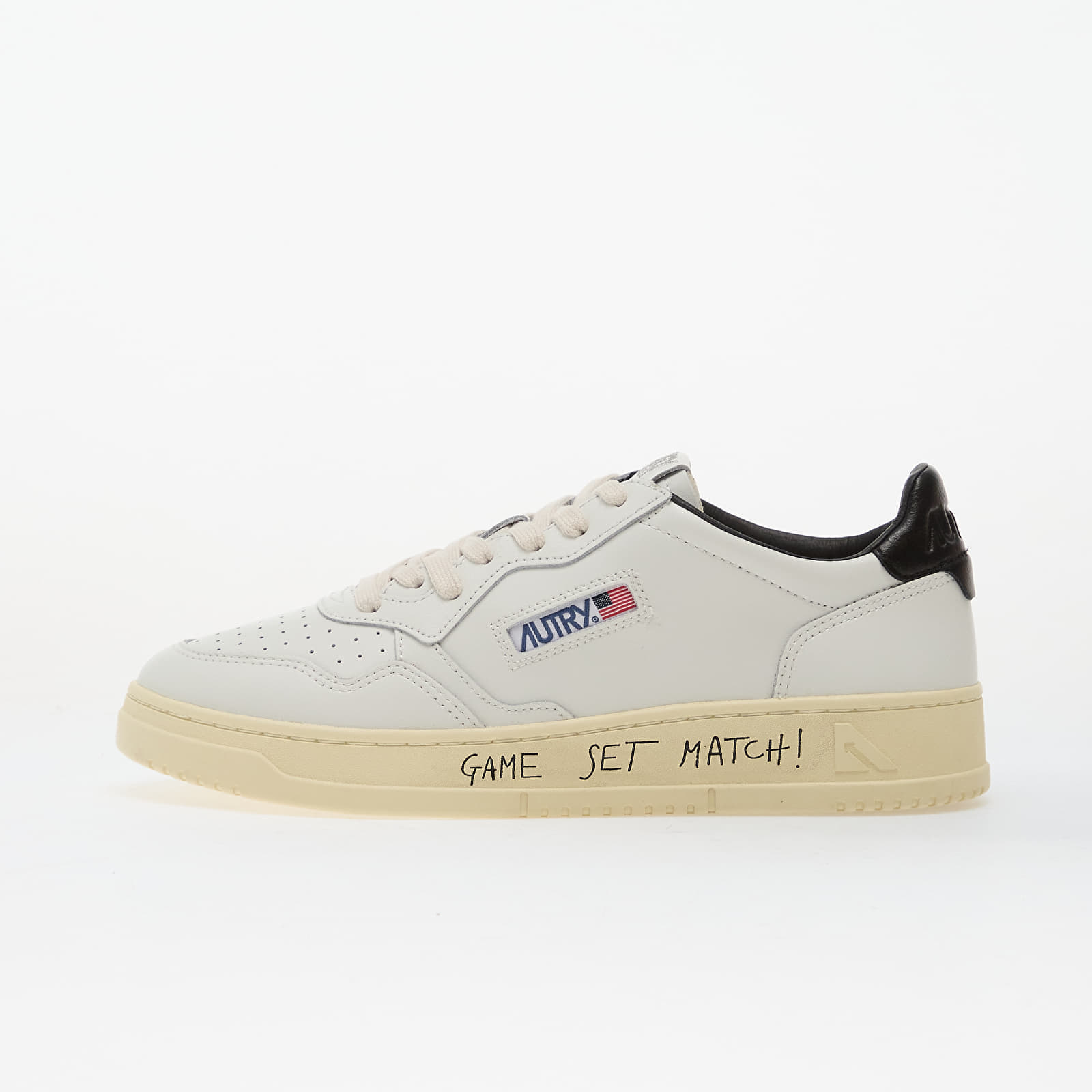 Sneakers Autry Medalist Low Man Match/ Leat White/ Black - AULMML02