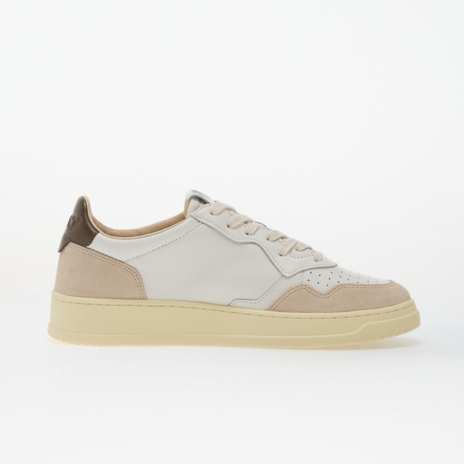 Pánske tenisky a topánky Autry Medalist Low Man Leat/ Suede White/ Teak