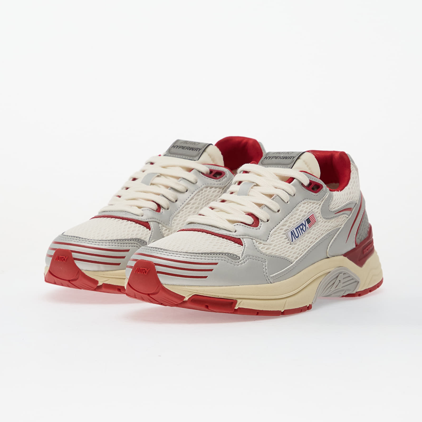 Vīriešu apavi Autry Hyperway Low Man Mesh/ Mir Silv/ Red