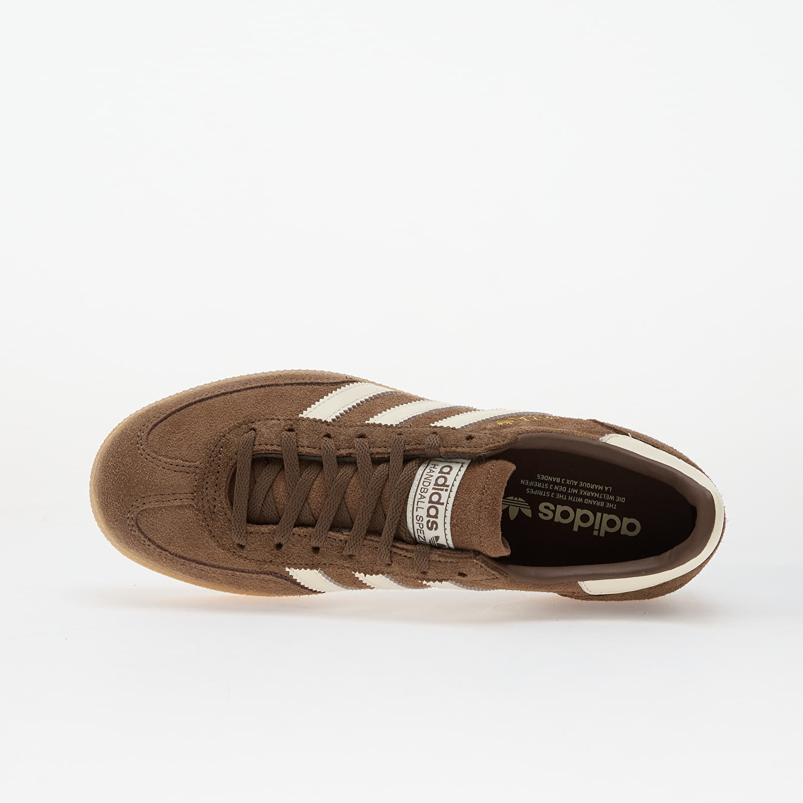 Naisten kengät adidas Handball Spezial Bold Earth Strata/ Off White/ Gum 3