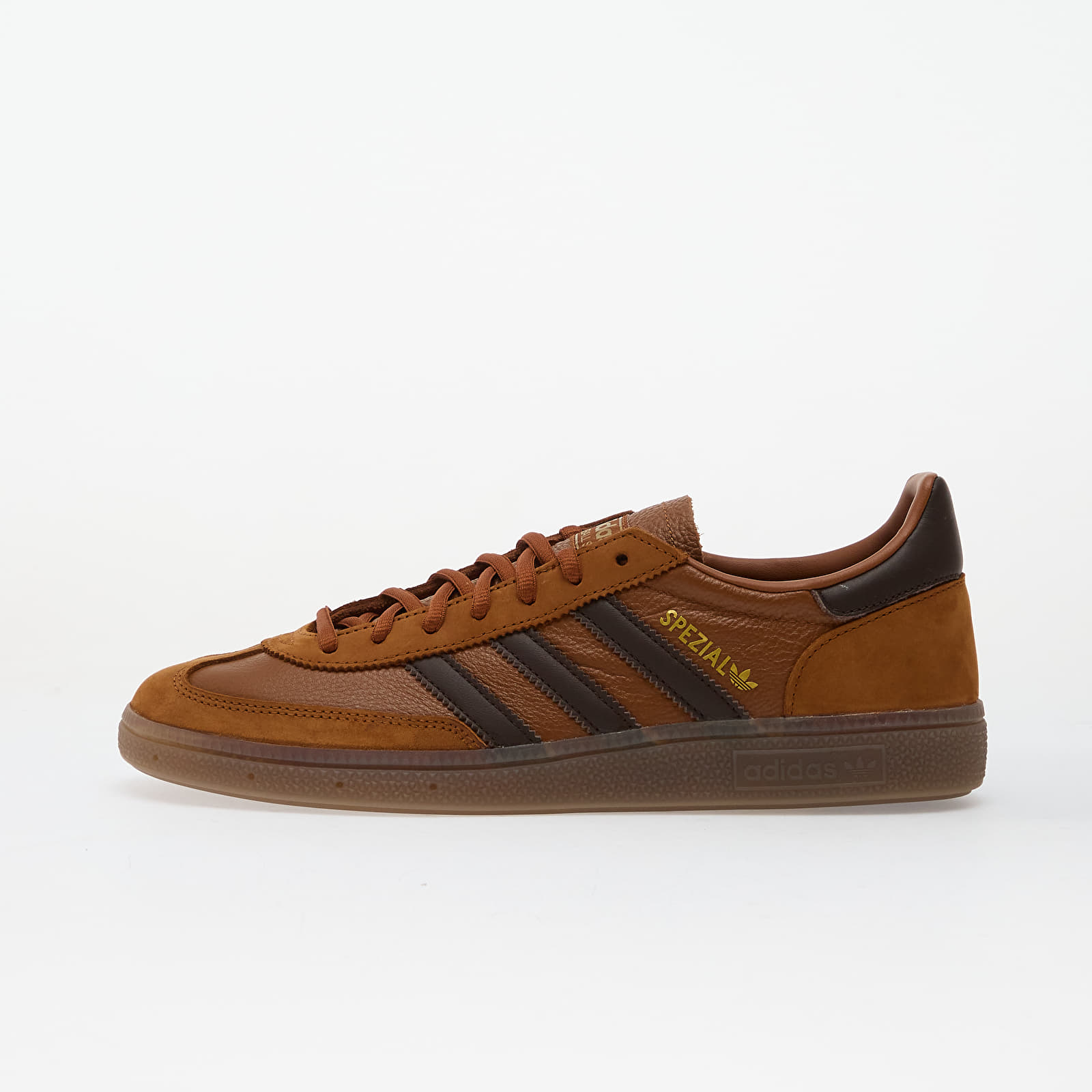 Miesten kengät adidas Handball Spezial Dusky Bronze/ Aurora Coffee/ Gum5