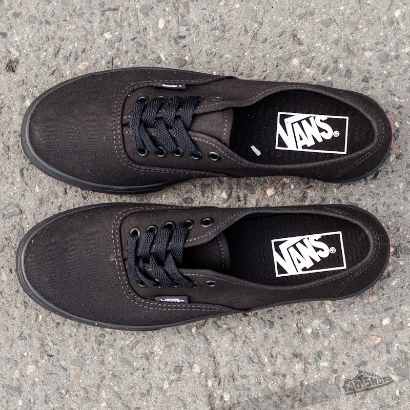 Women s shoes Vans Authentic Lo Pro Black Black Footshop