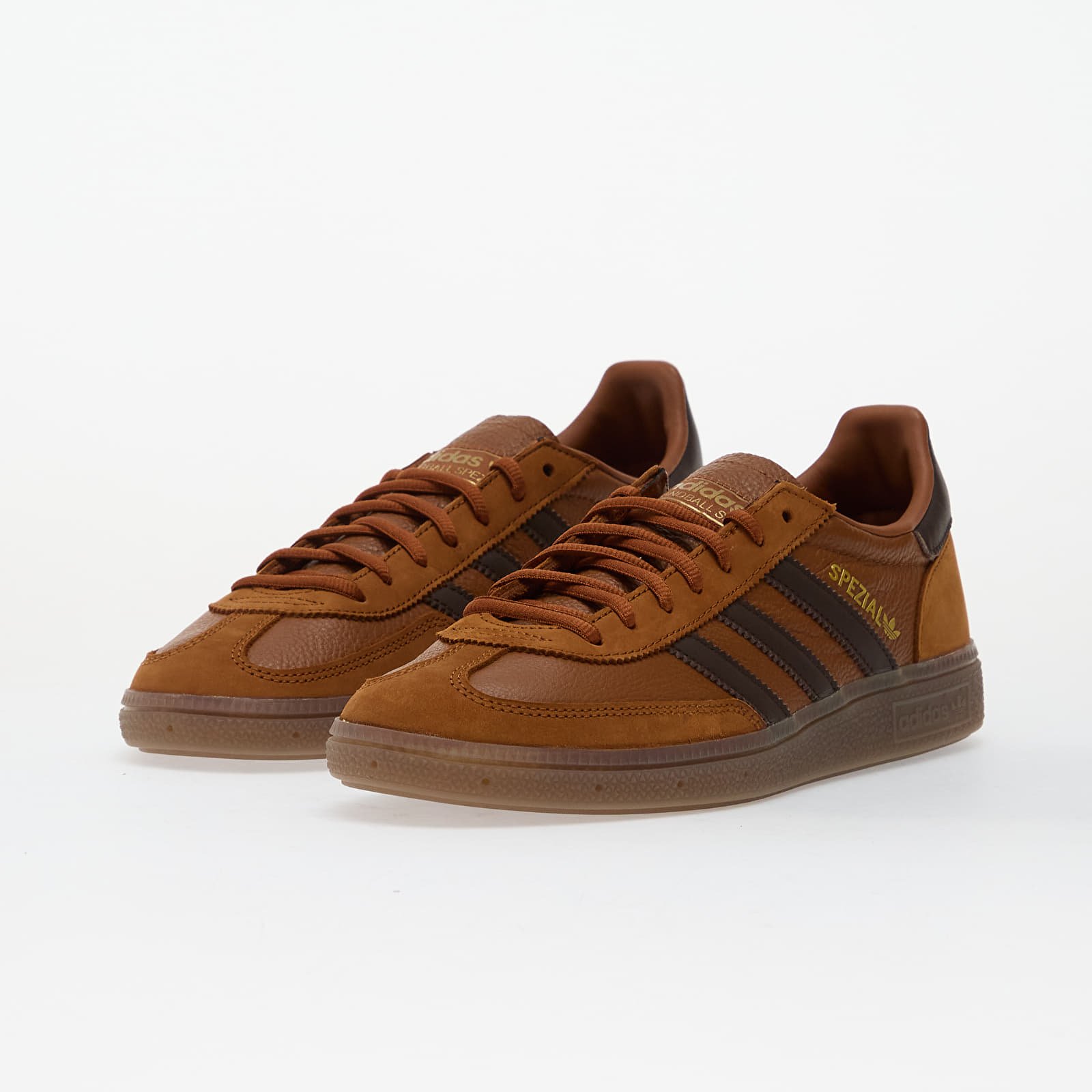 Miesten kengät adidas Handball Spezial Dusky Bronze/ Aurora Coffee/ Gum5