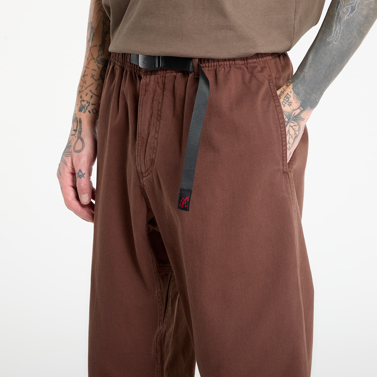 Hlače Gramicci Pant Straight Fit Tobacco