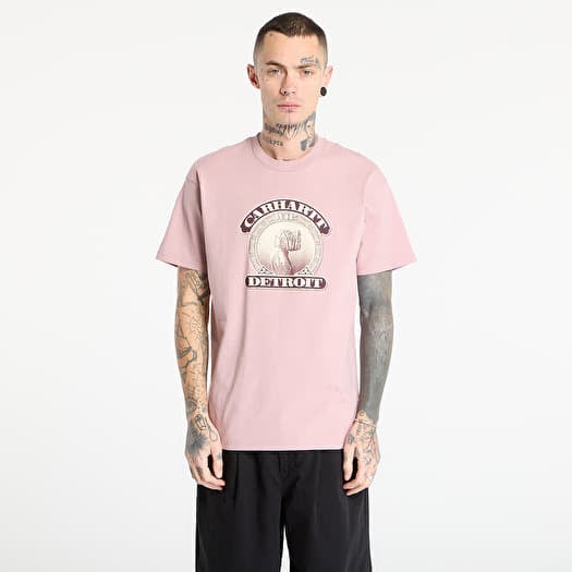 T-shirt Carhartt WIP S/S Cold World T-Shirt UNISEX Glassy Pink