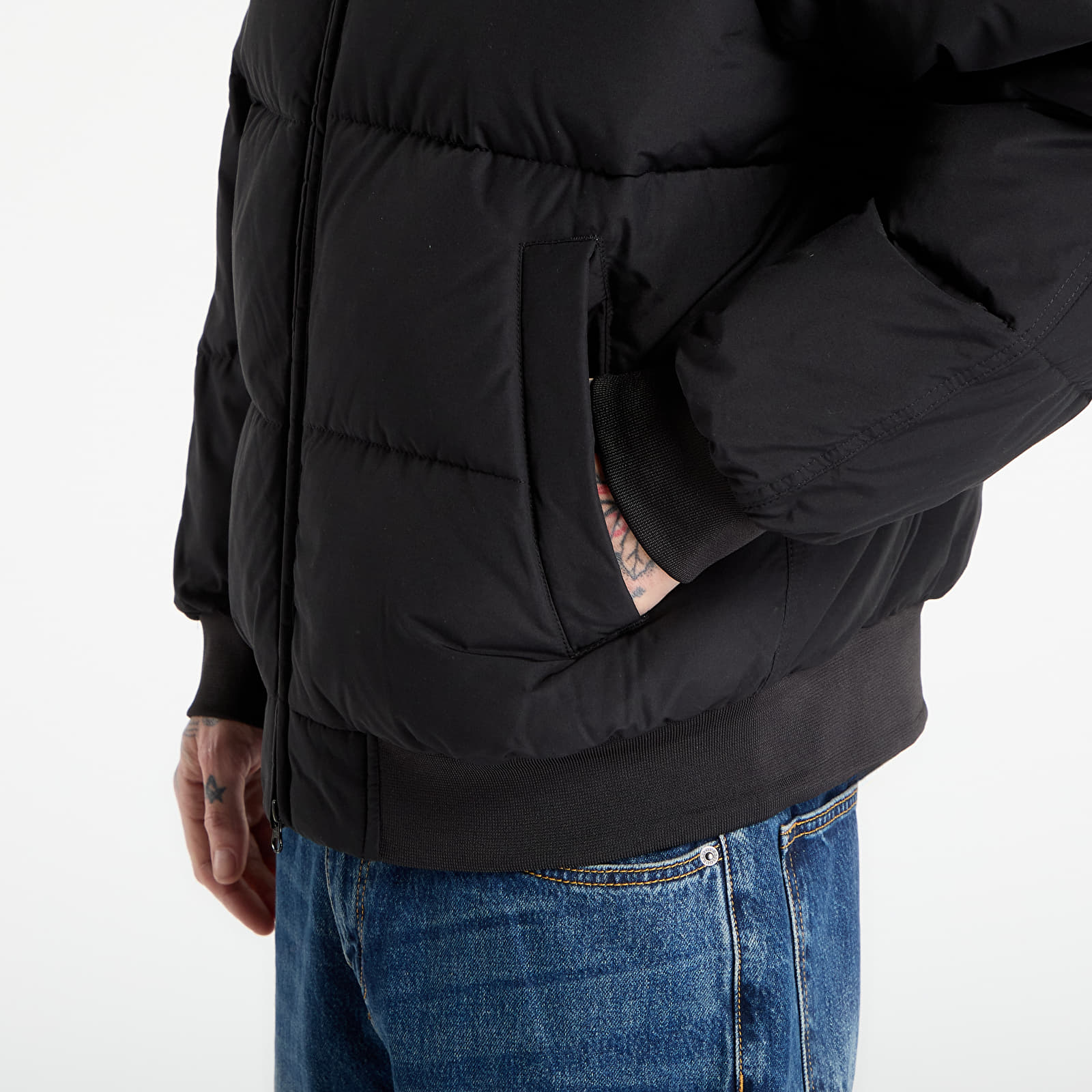 Jakne Carhartt WIP Nebraska Jacket UNISEX Black/ White