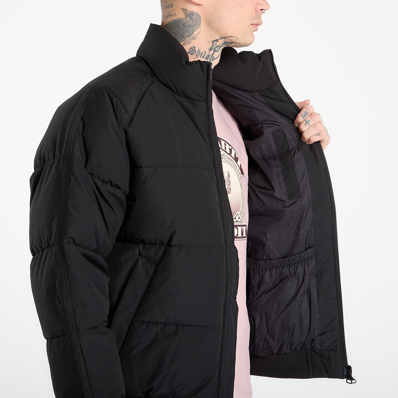 Jakne Carhartt WIP Nebraska Jacket UNISEX Black/ White