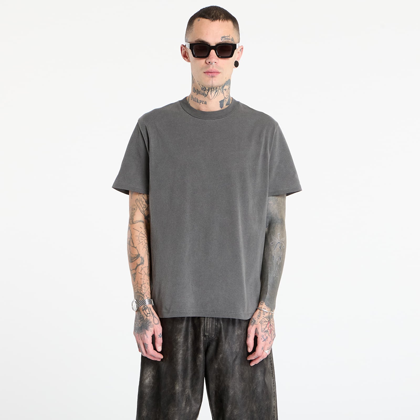 T-shirts OUR LEGACY Box T-Shirt Worn Black Legacy Jersey