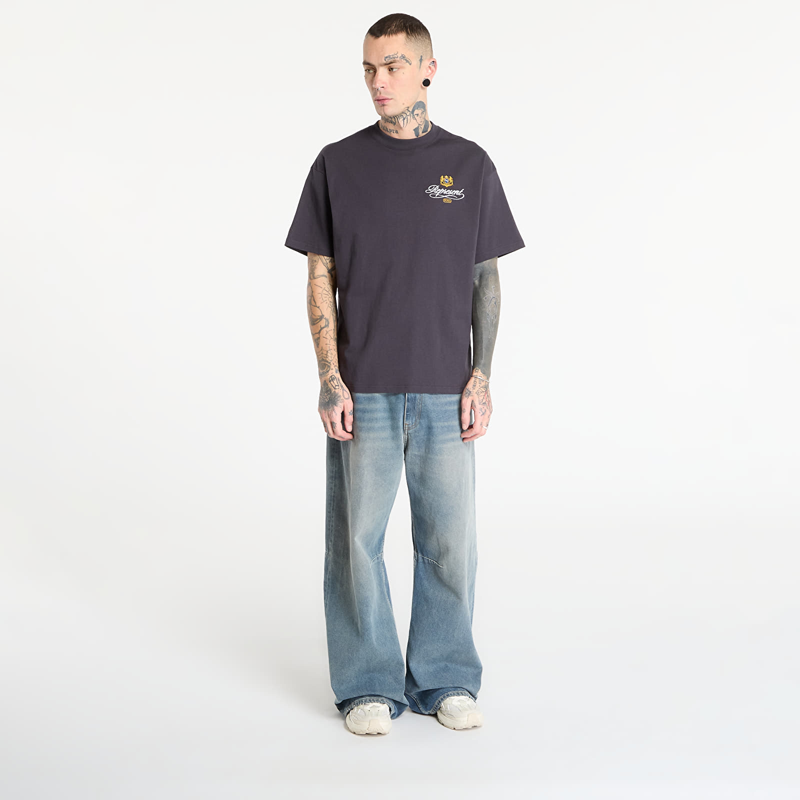 T-Shirts Puma x REPRESENT Graphic Tee Flat Dark Gray