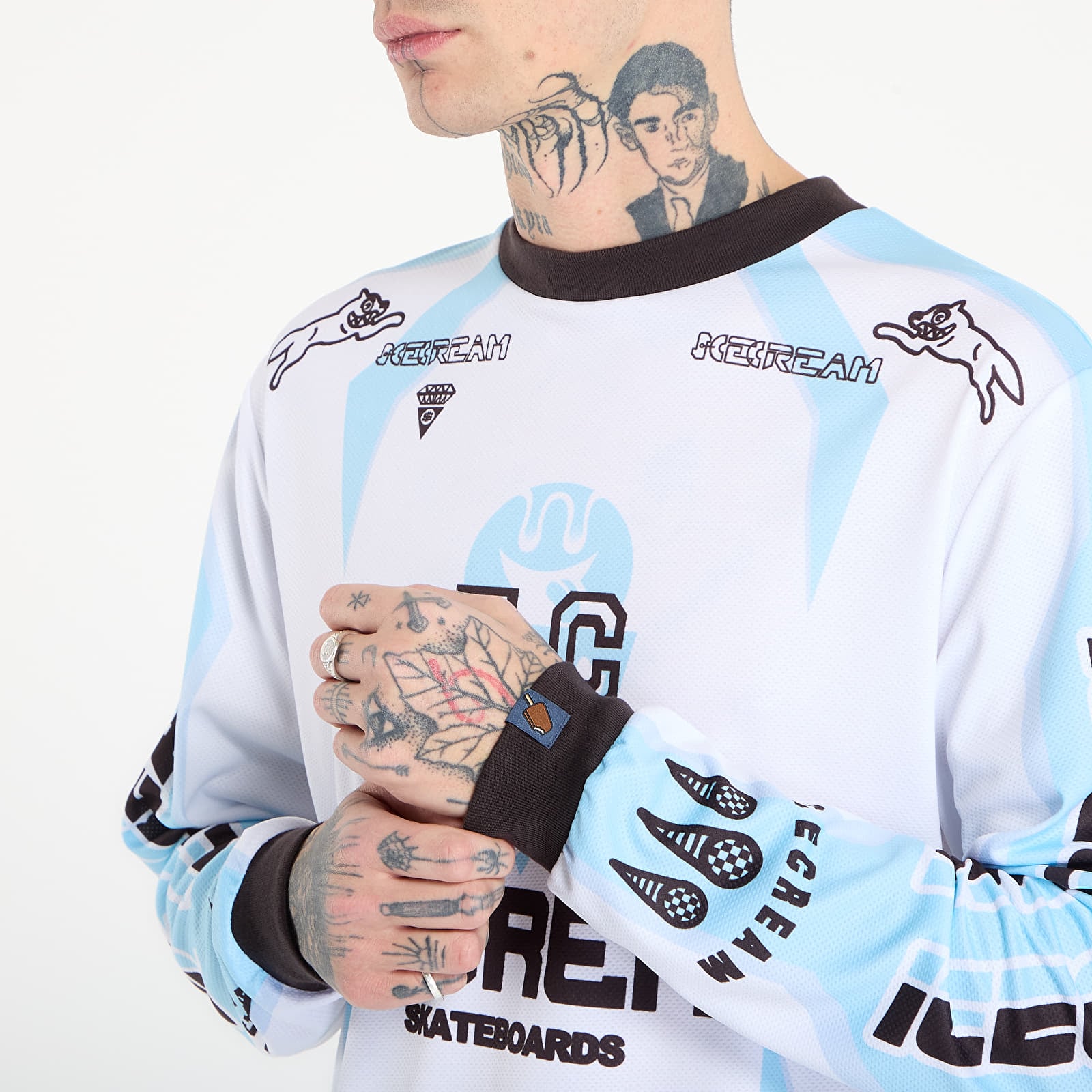 Majice i košulje Billionaire Boys Club Icecream Motorcycle L/S T-Shirt Multi