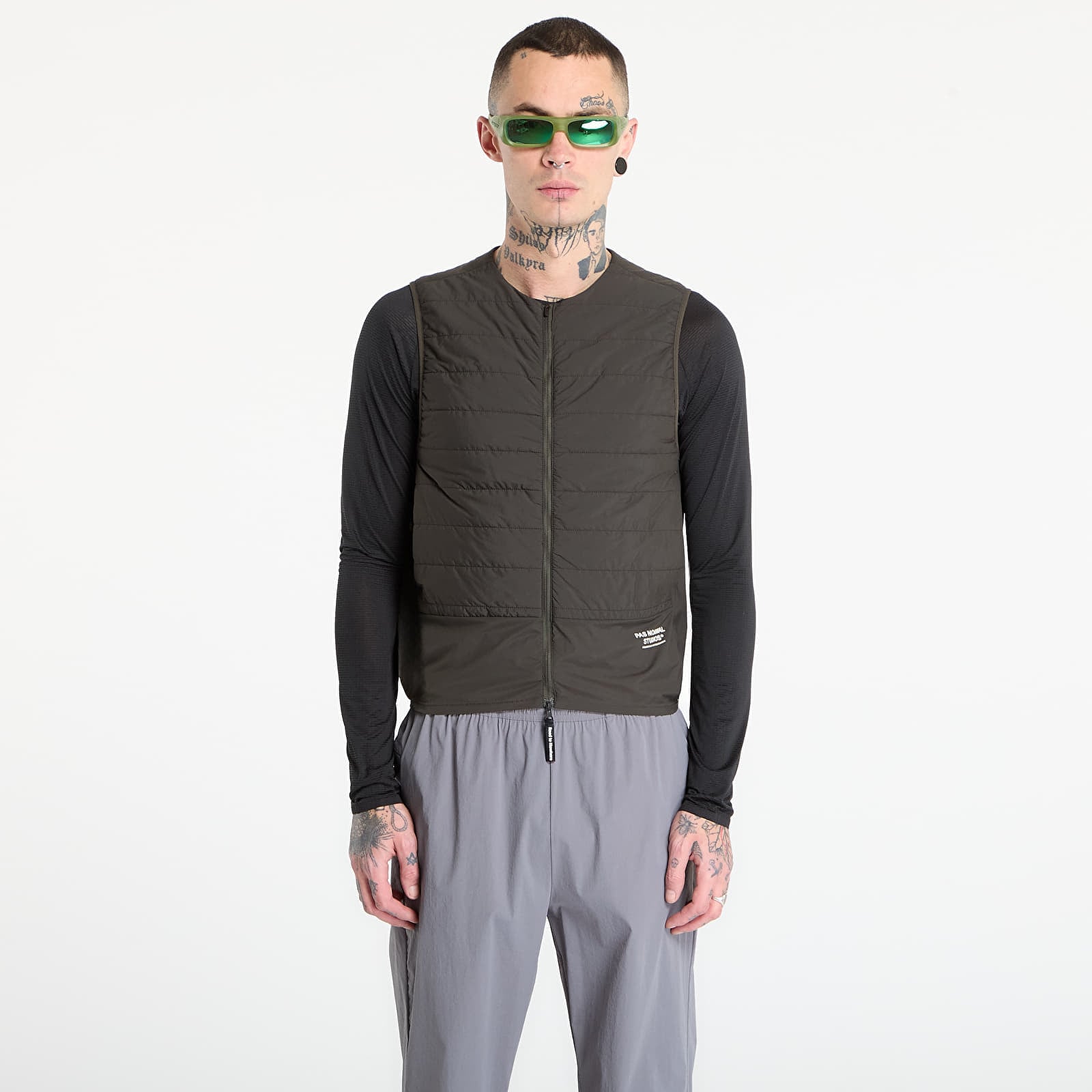 Vestă Pas Normal Studios Balance Insulated Vest ND Dark Olive M