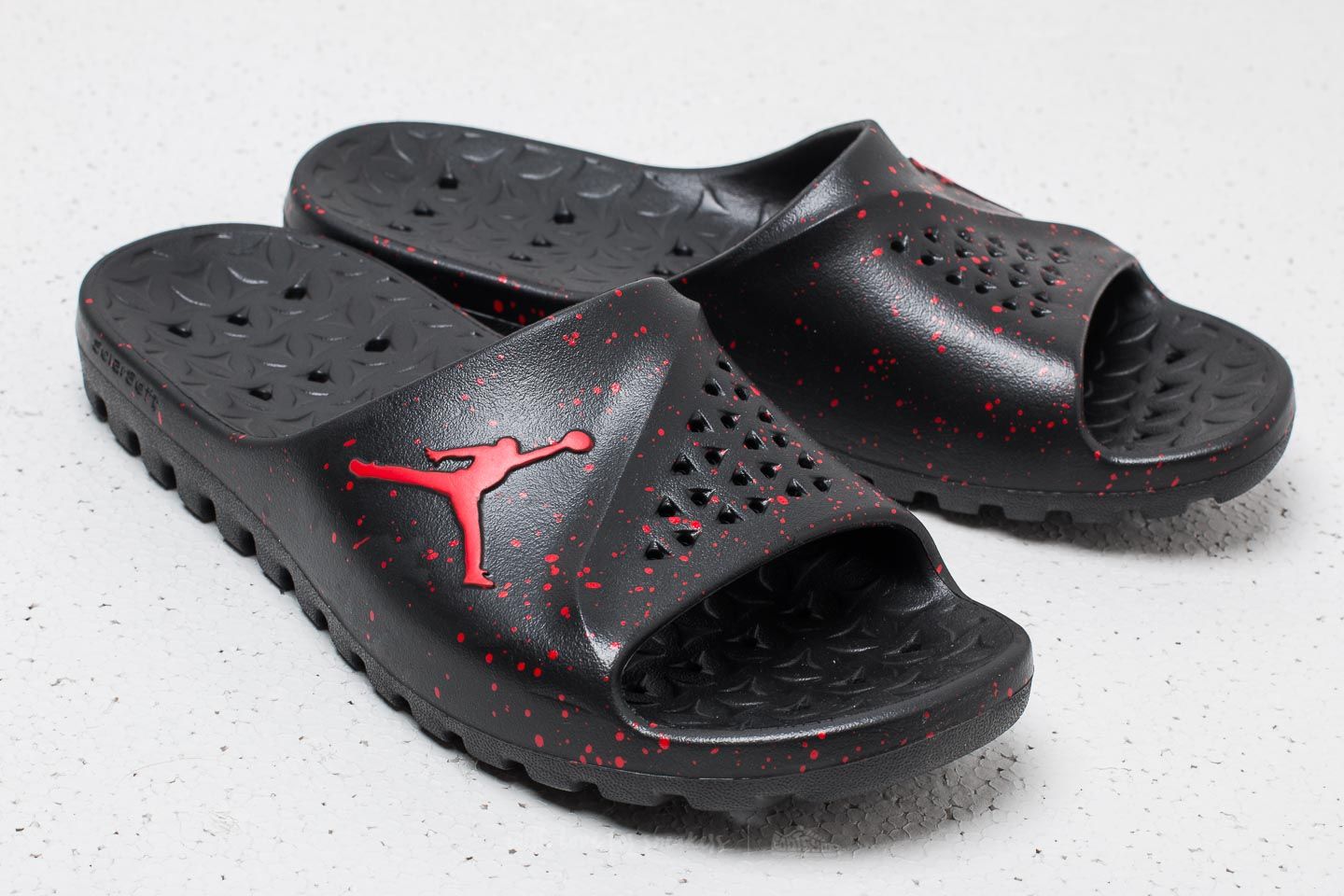 Men s shoes Jordan Super.Fly Team Slide Black University Red Footshop