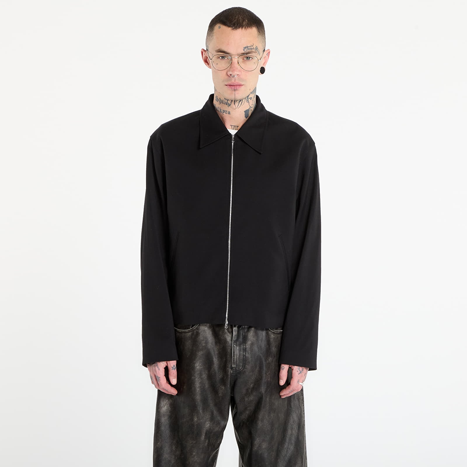 Jachetă OUR LEGACY Mini Jacket Black Worsted Wool 52