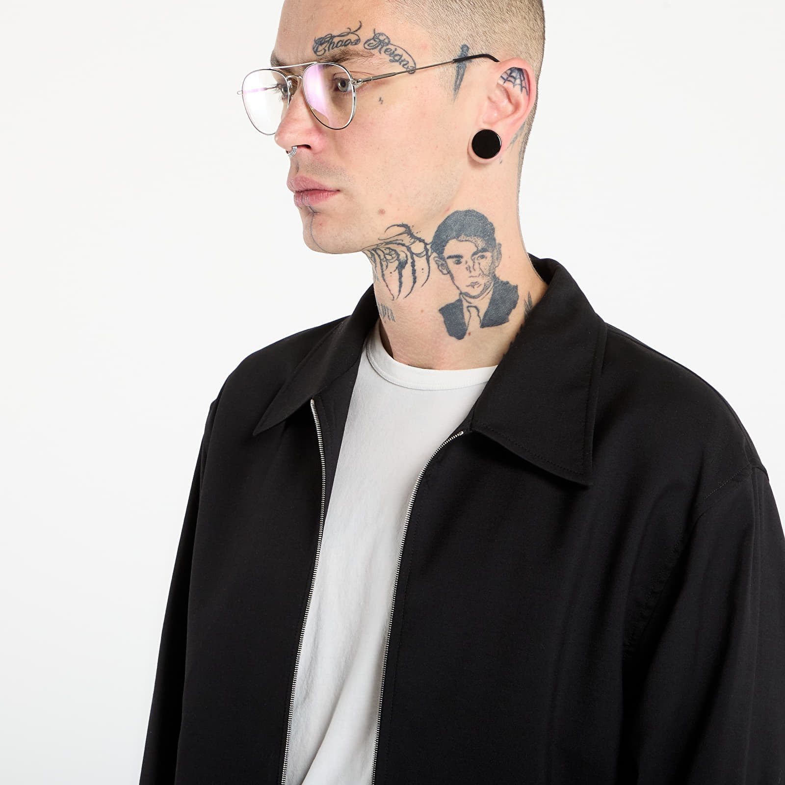 Giacche OUR LEGACY Mini Jacket Black Worsted Wool