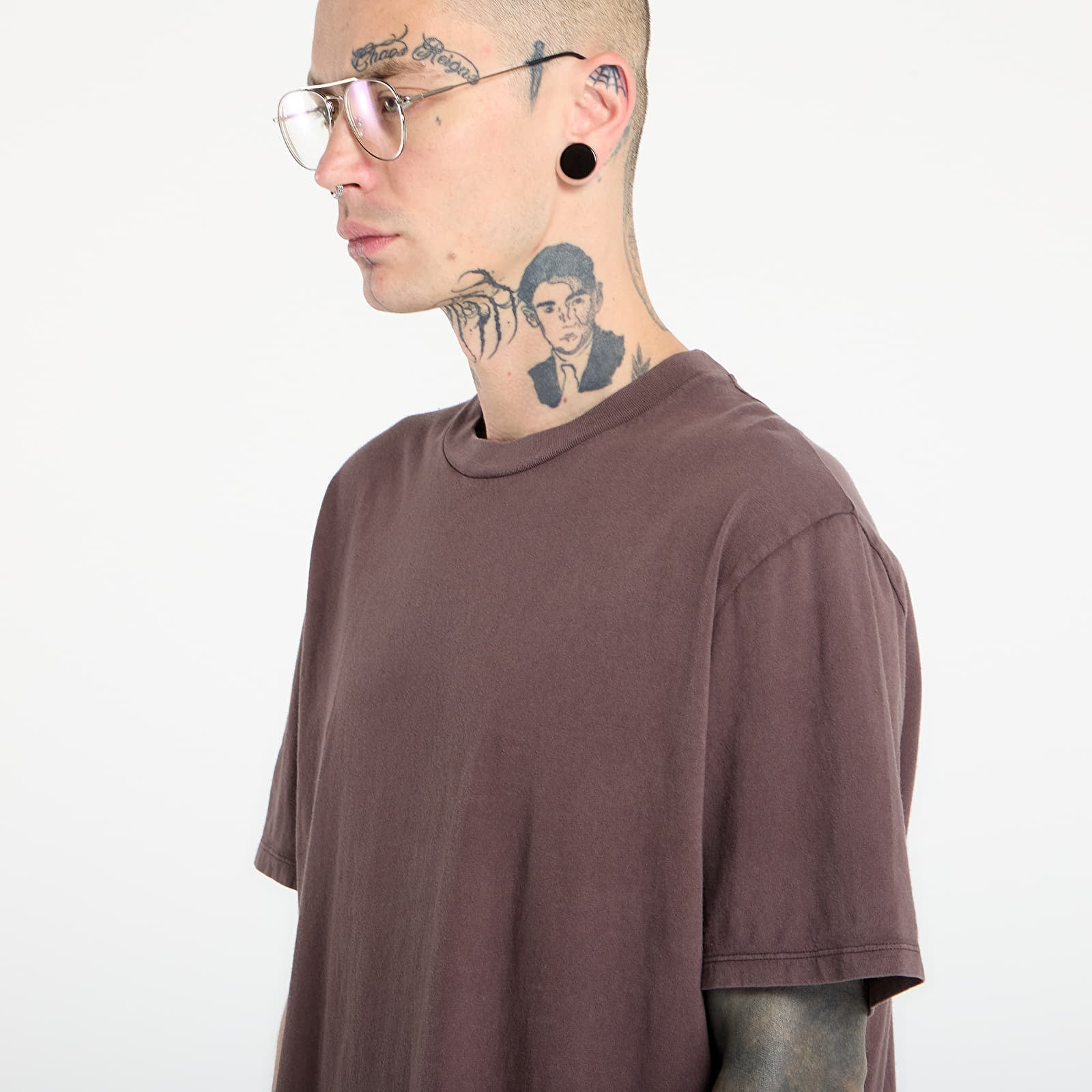 Magliette OUR LEGACY Box T-Shirt Worn Brown Legacy Jersey
