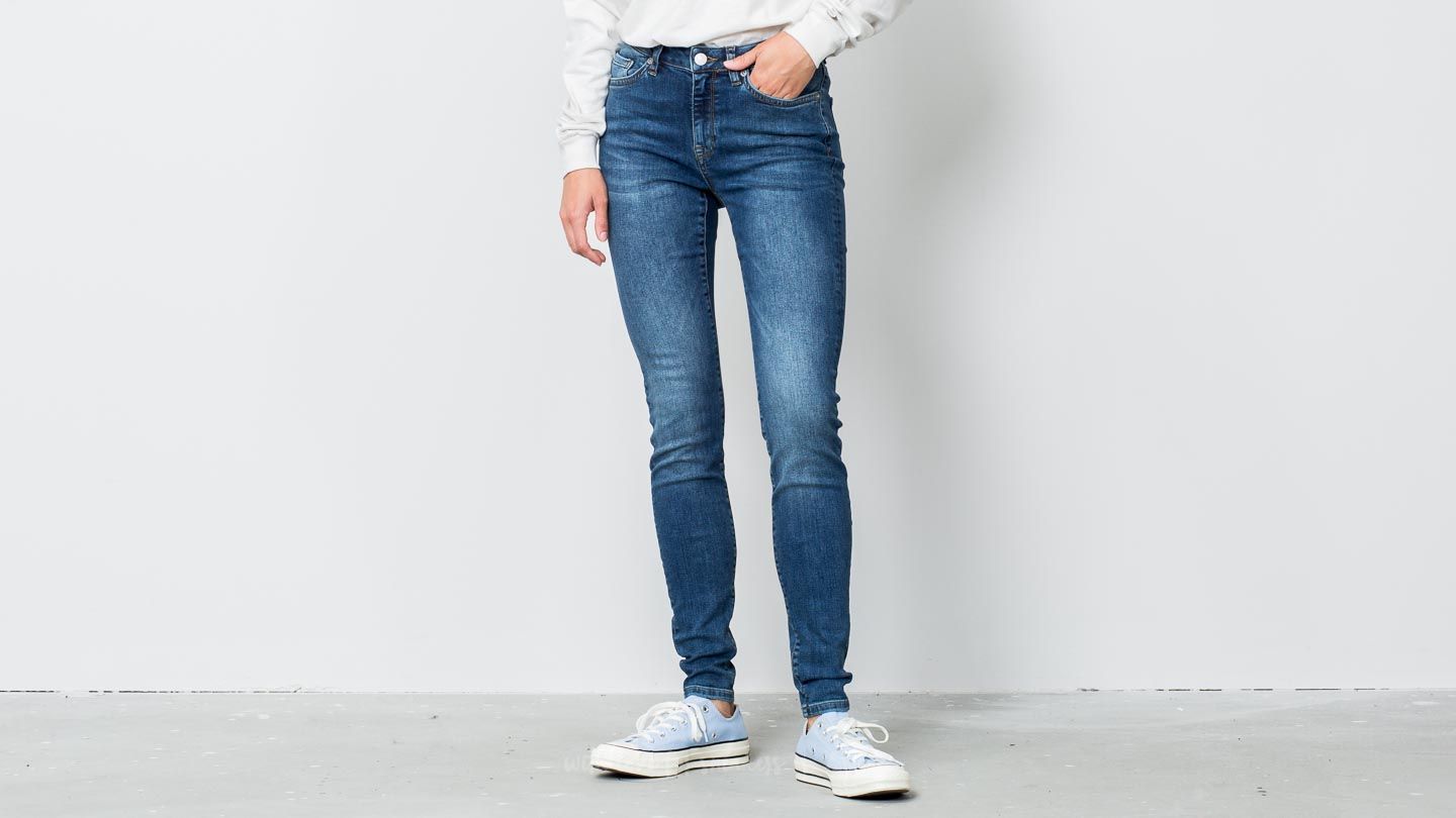 Džíny a kalhoty SELECTED Ida Bruce Jeans Medium Blue Denim
