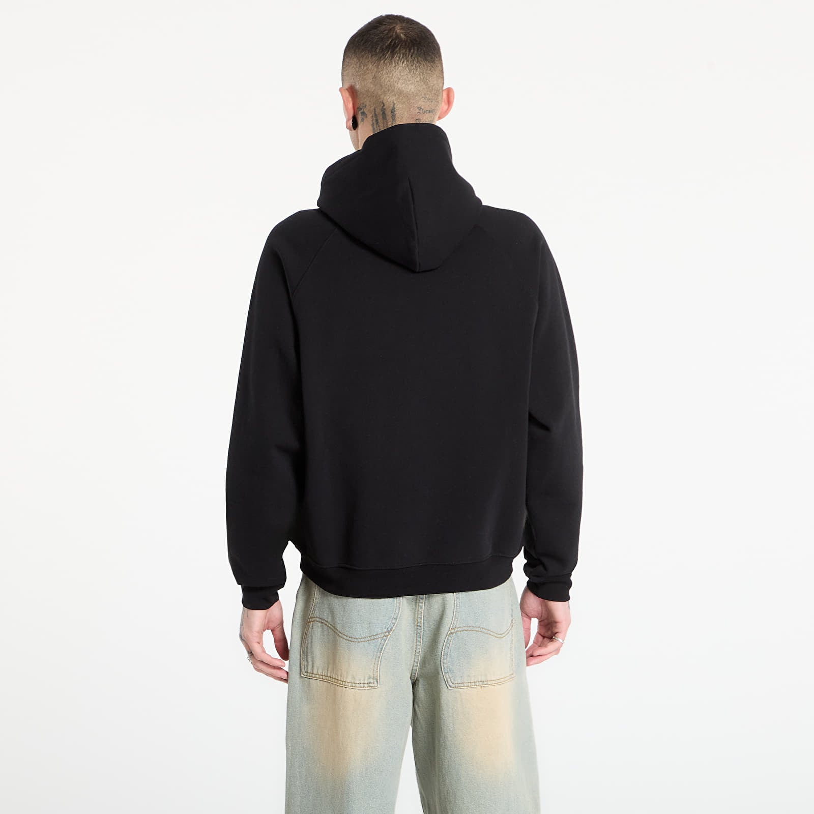 Bluzy DIME Cursive Small Logo Hoodie UNISEX Black