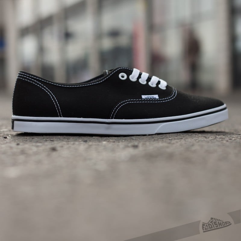 Women s shoes Vans Authentic Lo Pro Black True White Footshop