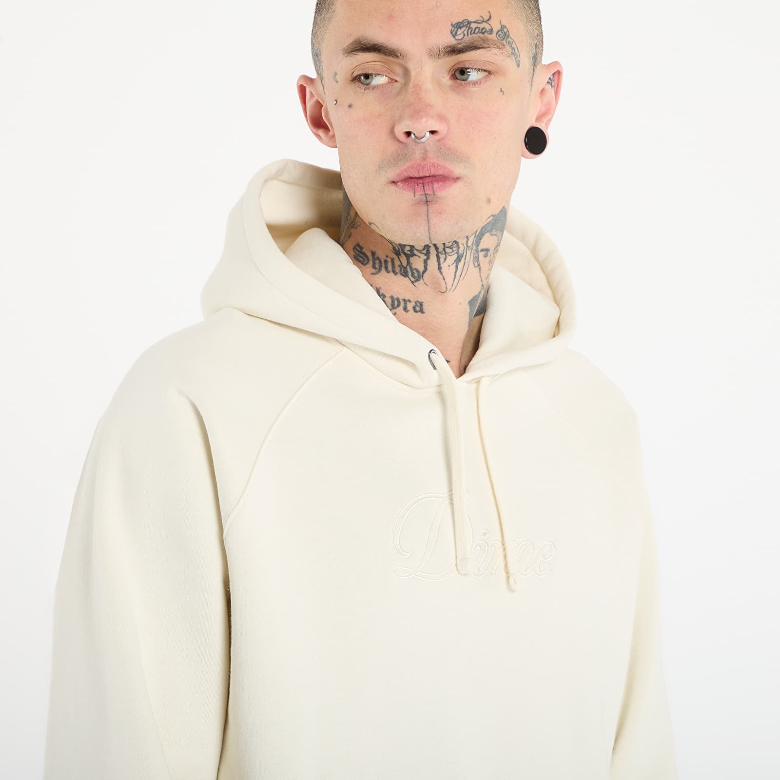 Kapuutsikud ja kampsunid DIME Cursive Hoodie UNISEX Natural