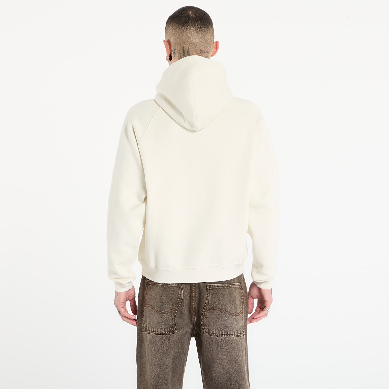 Kapuutsikud ja kampsunid DIME Cursive Hoodie UNISEX Natural