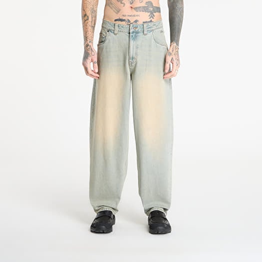 DIME Baggy Denim Pants Sandblasted Sky Blue