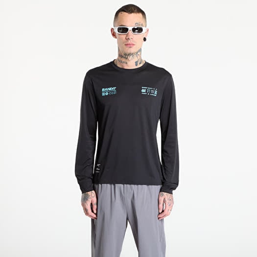 Bandit NanoMesh™ Infographic Long Sleeve UNISEX Black